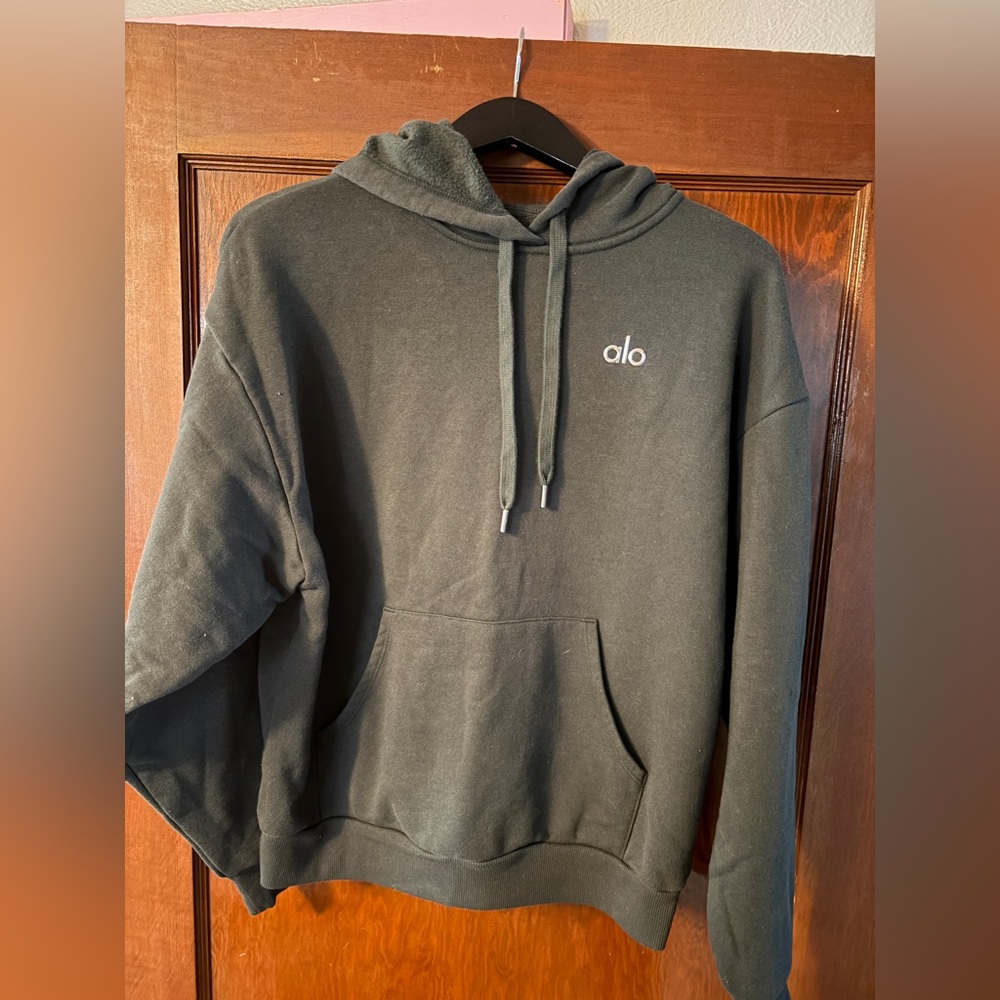 ALO Yoga Dark Green Hoodie